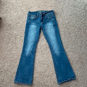 American Eagle kickboot jean
